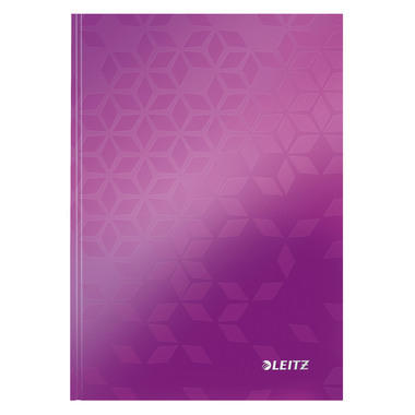 LEITZ Notizbuch WOW A5 46271062 liniert, 90g violett