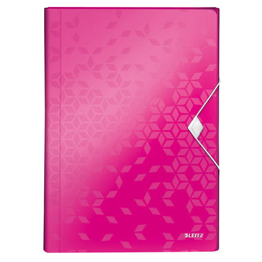 LEITZ Dossier project WOW A4 45890023 metallic pink