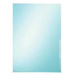 LEITZ Dossier Premium A4 41000035 blu, 0,15mm 100 pezzi