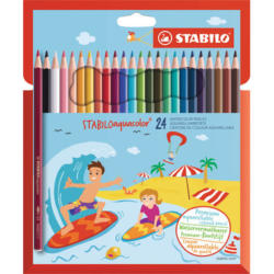 STABILO aquacolor Kids Design 16246 astuccio, colori ass. 24 pezzi