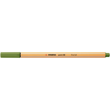 STABILO Stylo fibre Point 88 0.4mm 88/35 vert mousse