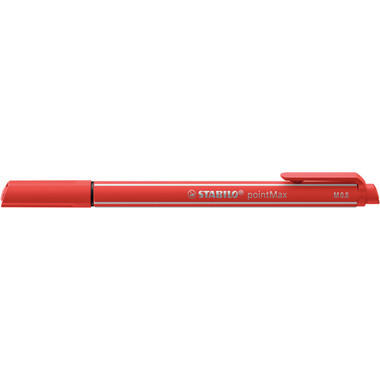 STABILO Stylo fibrePointMax 0.8mm 488/40 rouge