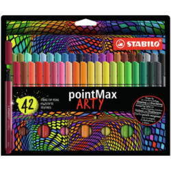 STABILO Fineliner PointMax 0.8mm 488/42-1 42 couleurs ass.