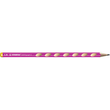 STABILO Crayon EASYgraph S HB 325/01-HB-6 pink, L