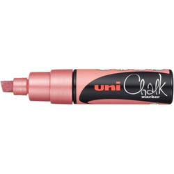 UNI-BALL Chalk Marker 8mm PWE-8K METALLIC RED Metallic rot