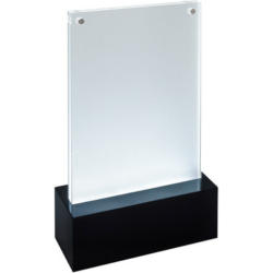 SIGEL LED présentoire table A6 TA423 250h 116x192x46mm