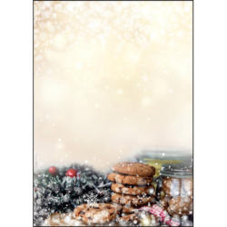 SIGEL Weihnachts-Papier A4 DP304 90g,Winter Smell 25 Blatt