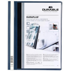 DURABLE Angebotshefter DURAPLUS 2579/07 für 100 Blatt A4 dunkelblau