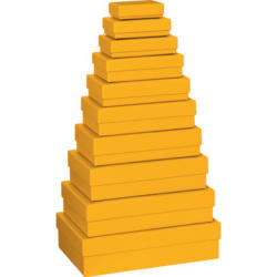 STEWO Geschenkbox One Colour 2553784517 orange 10 Stück