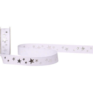 SPYK Bande Cubino Étoiles 1031.1654 16mmx3m Blanc-Or