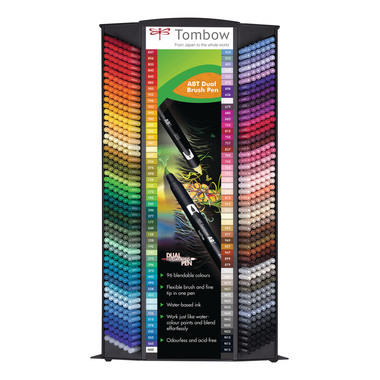 TOMBOW Brush-Pen ABT96CSET Display 96 colori, 600 pezzi