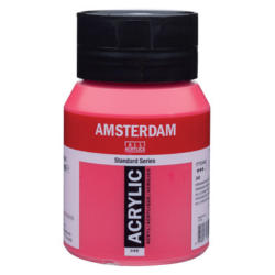 AMSTERDAM Peinture acrylique 500ml 17723482 permanent rouge/bordeaux 348