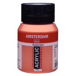 AMSTERDAM Peinture acrylique 500ml 17728052 or fonce 805