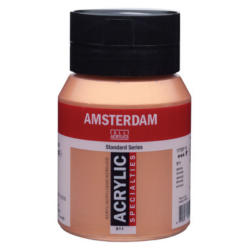AMSTERDAM Peinture acrylique 500ml 17728112 bronze 811