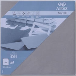 ARTOZ Couverts 1001 160x160mm 107454182 100g, graphit 5 Stück