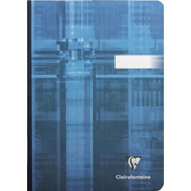 CLAIREFONTAINE Dos Toile Cahier A5 69546 ligné 96 feuilles