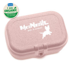 MCNEILL Lunchbox Koziol Organ. 3378800049 pink 15x11x6cm