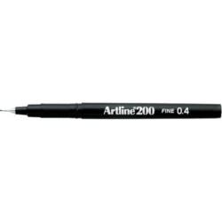 ARTLINE Fineliner 0,4mm EK-200-S nero