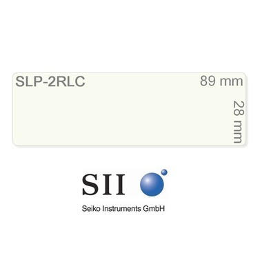 SEIKO Etiquettes adresse 28x89mm SLP-2RLC transparent 2x130 pcs.