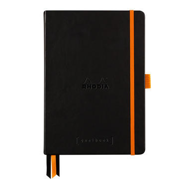 RHODIA Goalbook Notizbuch A5 118571C Hardcover schwarz 240 S.