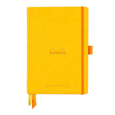 RHODIA Goalbook Notizbuch A5 118585C Hardcover gelb 240 S.