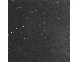 Naturstein Fliese Quarz 60x60 cm schwarz poliert