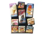 Hornbach Dekomagnet American Diner 9er-Set