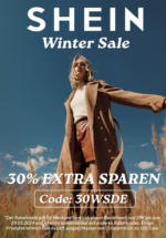 SHEIN SHEIN: Winter Sale - bis 04.02.2024