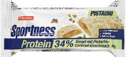 Sportness Proteinriegel 34%, Pistachio Caramel Geschmack
