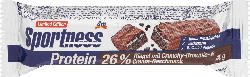 Sportness Proteinriegel 26%, Crunchy Brownie & Cream Geschmack