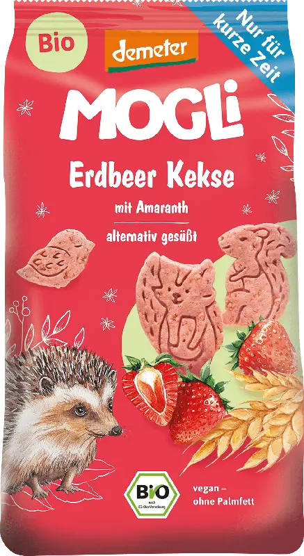 MOGLi Erdbeer Kekse
