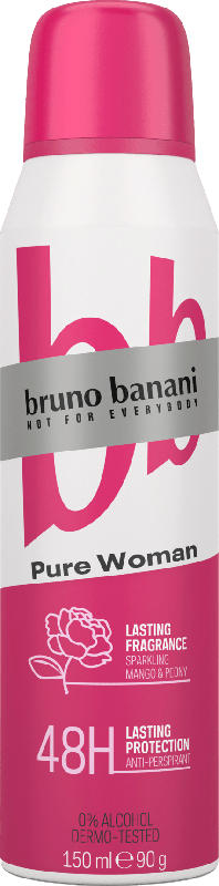 Bruno Banani Antitranspirant Deospray Pure Woman