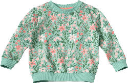 ALANA Sweatshirt Pro Climate mit Blumen-Muster, grün, Gr. 104