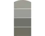 Hornbach Farbmusterkarte Farbtonkarte H24 Glitzer Effekt Soft Farbwelt braun 21x10 cm