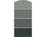 Hornbach Farbmusterkarte Farbtonkarte H29 Glitzer Effekt Intensive Farbwelt grau 21x10 cm