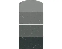 Farbmusterkarte Farbtonkarte H29 Glitzer Effekt Intensive Farbwelt grau 21x10 cm