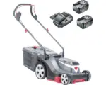 Hornbach Akku Rasenmäher ALKO Easy 3.82 Li inkl. 2 Akkus 18 V, 4 Ah und Ladegerät