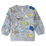 Ernsting's family Baby Sweatshirt mit Hunde-Motiven - bis 25.04.2024