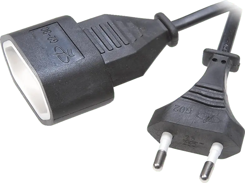 Vivanco 22132 Euro-Verlängerungskabel, 5m