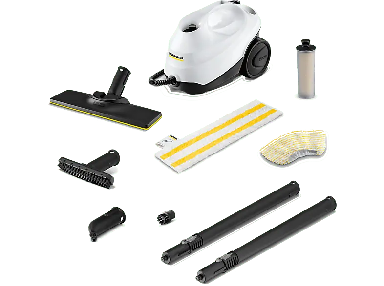 Kärcher 1.513-650.0 SC3 Easyfix Dampfmopp, Flächenleistung: 75 m², 1900 Watt
