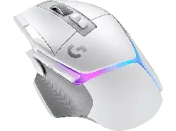 Logitech G G502 X Plus Lightspeed Kabellose Gaming Maus, Lightsync RGB, LightForce Hybrid-Switches, kompatibel mit PowerPLAY, Wei&szlig;