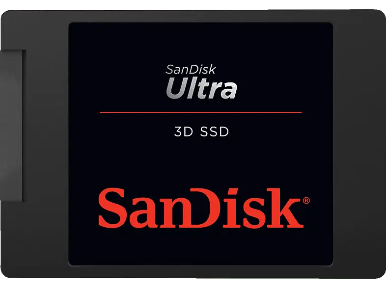 SandISK 2TB Ultra 3D SSD Festplatte, SATA 6, Intern, 2.5 Zoll, R560/W520 MB/s