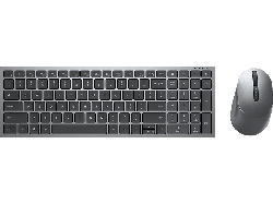 Dell KM7120W Desktop Set for Business, Bluetoothm QWERTZ, 1600dpi, Titan Gray; Tastatur & Maus Set