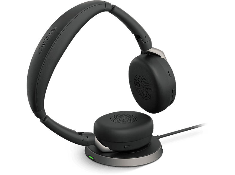 Jabra Evolve2 65 Flex UC Stereo USB-A mit Wireless-Charging-Pad For Business; Headset