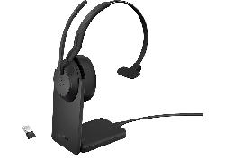 Jabra Evolve2 55 MS Mono USB-A mit Ladestation For Business; Headset