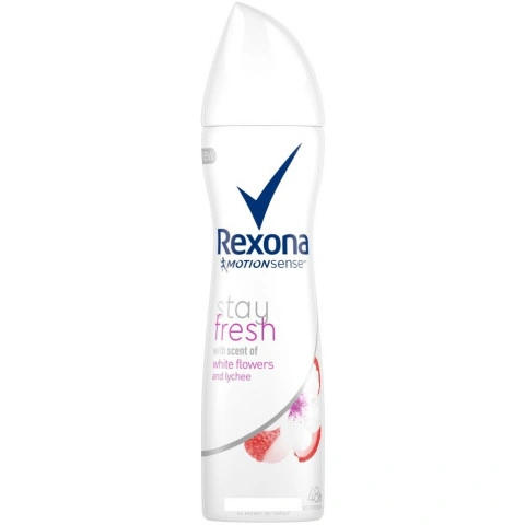 РЕКСОНА | REXONA СПРЕЙ БЕЛИ ЦВЕТЯ И ЛИЧИ 150МЛ