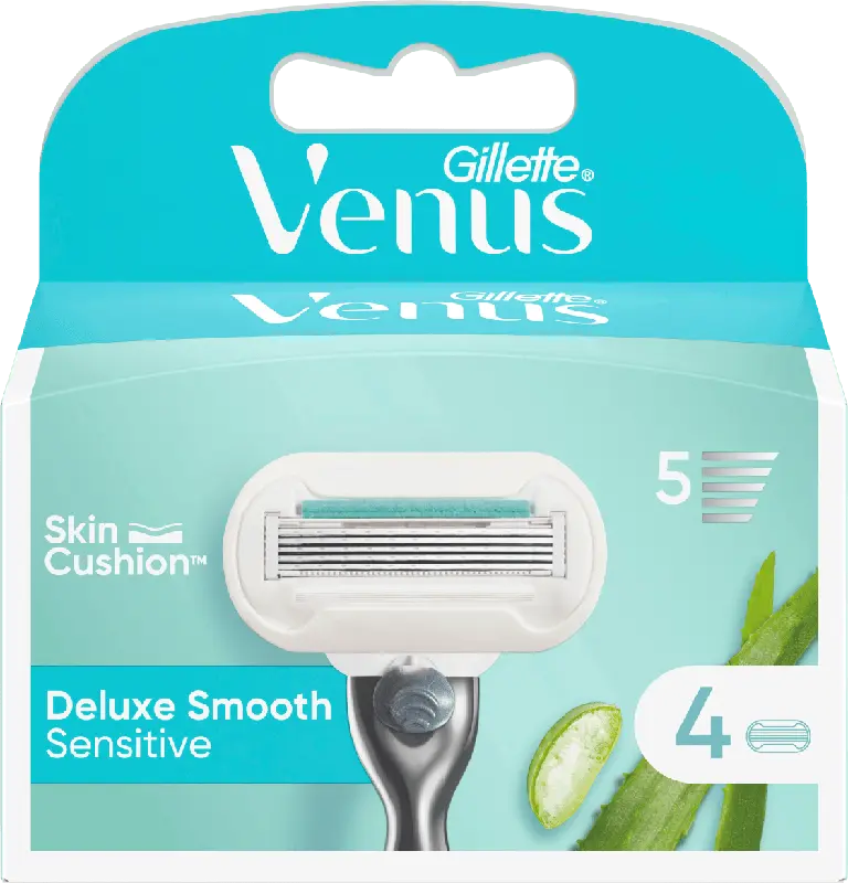 Gillette Venus V Edition Deluxe Smooth Sensitive Rasierklingen