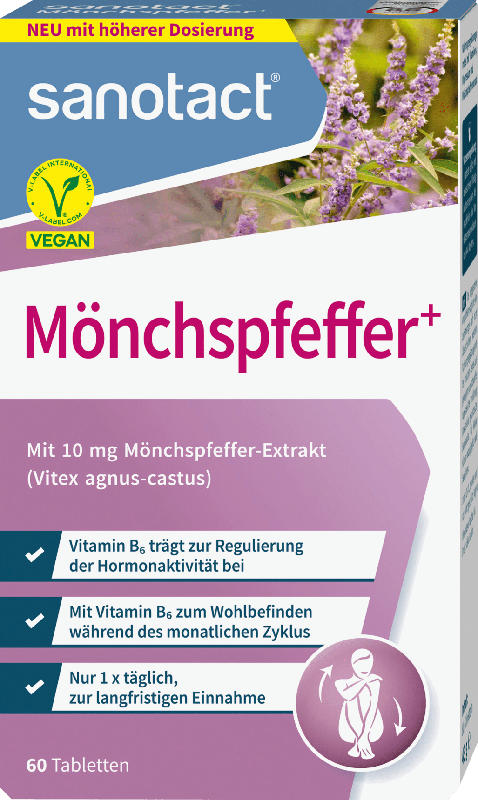 sanotact Mönchspfeffer Tabletten 60 St