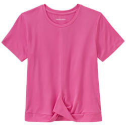 Mädchen Sport-T-Shirt mit Knotendetail (Nur online)
