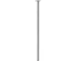 Tarrox Tischbein rund Ø 30 x 800 mm, silber